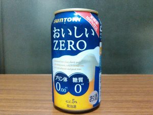 サントリーおいしいZERO（2014年9月2日新発売）