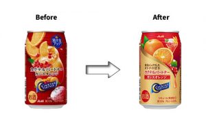カクテルパートナー Before After