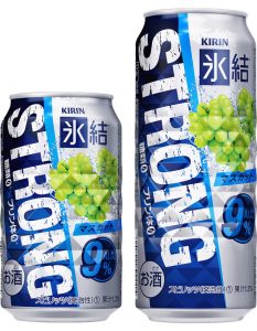 【キリン】10月11日「氷結ストロング マスカット」新発売【2016年】