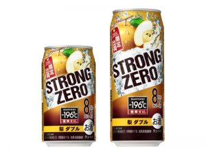 【サントリー】10月25日「-196℃ ストロングゼロ〈梨ダブル〉」秋季限定 新発売【2016年】