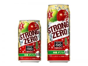 【サントリー】12月6日「-196℃ ストロングゼロ〈林檎ダブル〉」冬季限定 新発売【2016年】