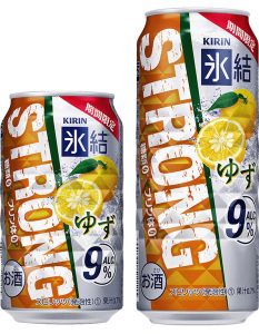 【キリン】01月17日「氷結ストロング ゆず<期間限定>」期間限定 新発売【2017年】