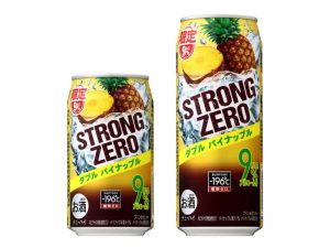 【サントリー】02月28日「-196℃ ストロングゼロ〈ダブルパイナップル〉」期間限定 新発売【2017年】