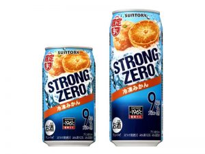 【サントリー】07月11日「-196℃ ストロングゼロ〈冷凍みかん〉」夏季限定 新発売【2017年】