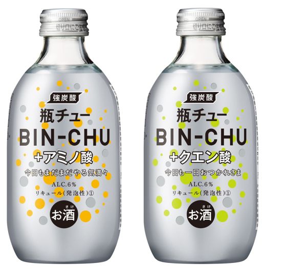 【合同酒精】7月11日「瓶チュー ＋（プラス）アミノ酸」「瓶チュー ＋（プラス）クエン酸」新発売【2017年】