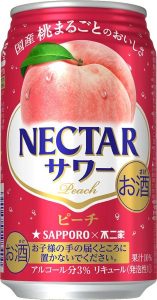 【サッポロ】2017年12月「ネクターサワーピーチ」リニューアル【2017年】