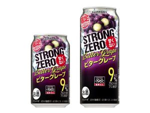 【サントリー】04月24日「-196℃ ストロングゼロ〈ビターグレープ〉」期間限定 新発売【2018年】