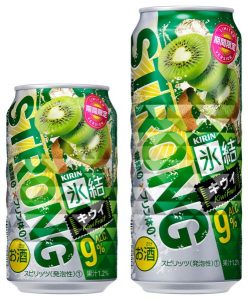 【キリン】05月08日「氷結ストロング キウイ(期間限定)」期間限定 新発売【2018年】