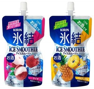【キリン】2018年も全国発売「氷結アイススムージー ライチ・パイナップル」2018年6月26日より期間限定発売【2018年】