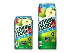 【サントリー】06月26日「-196℃ ストロングゼロ〈まるごと青りんご〉」夏季限定 新発売【2018年】