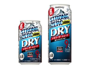 【サントリー】07月10日「-196℃ ストロングゼロ〈ドライ・ザ・シャープ〉」夏季限定 新発売【2018年】