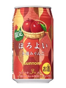 【サントリー】09月11日「ほろよい〈手摘みりんご〉」秋季限定 新発売【2018年】