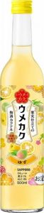 【サッポロ】09月19日「ウメカク 果実仕立ての梅酒カクテル ゆず」新発売【2018年】