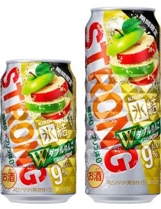 【キリン】10月16日「氷結ストロング ダブルりんご」期間限定 新発売【2018年】
