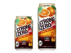 【サントリー】10月30日「-196℃ ストロングゼロ〈ダブルオレンジ〉」期間限定 新発売【2018年】