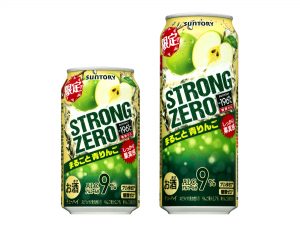 【サントリー】12月11日「-196℃ ストロングゼロ〈まるごと青りんご〉」期間限定 新発売【2018年】