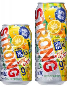 【キリン】12月18日「氷結ストロング ゆずレモン」期間限定 新発売【2018年】
