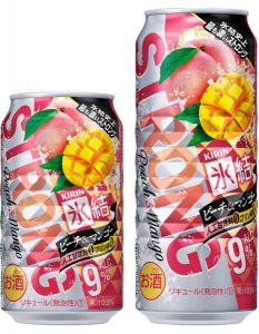 【キリン】12月04日「氷結ストロング ピーチ&マンゴー」新発売【2018年】