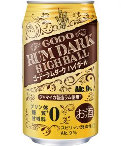 【合同酒精】01月29日「GODO ラムダーク ハイボール」新発売【2019年】