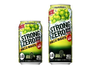 【サントリー】03月19日「-196℃ ストロングゼロ〈まるごと白ぶどう〉」期間限定発売【2019年】