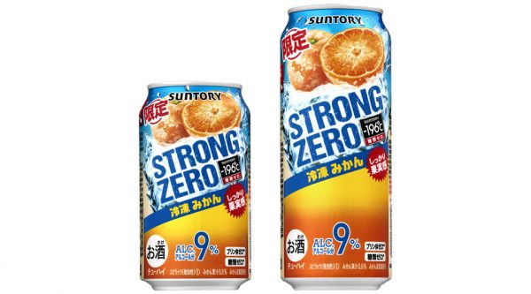 【サントリー】07月30日「－196℃ ストロングゼロ〈冷凍みかん〉」夏季限定 新発売【2019年】