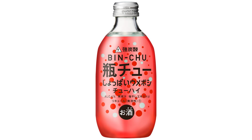 【合同酒精】09月24日「瓶チュー しょっぱいウメボシ」新発売【2019年】