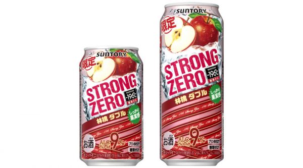 【サントリー】12月24日「－196℃ ストロングゼロ〈林檎ダブル〉」期間限定 新発売【2019年】
