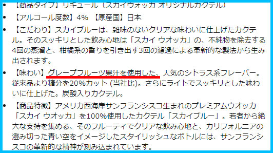 Amazon.co.jp「スカイブルー シトラス」出品画像（2）