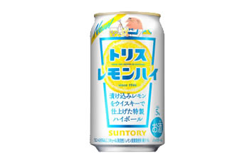 サントリー「トリスレモンハイ」リニューアル