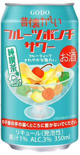 昔懐かしいフルーツポンチサワー（画像）